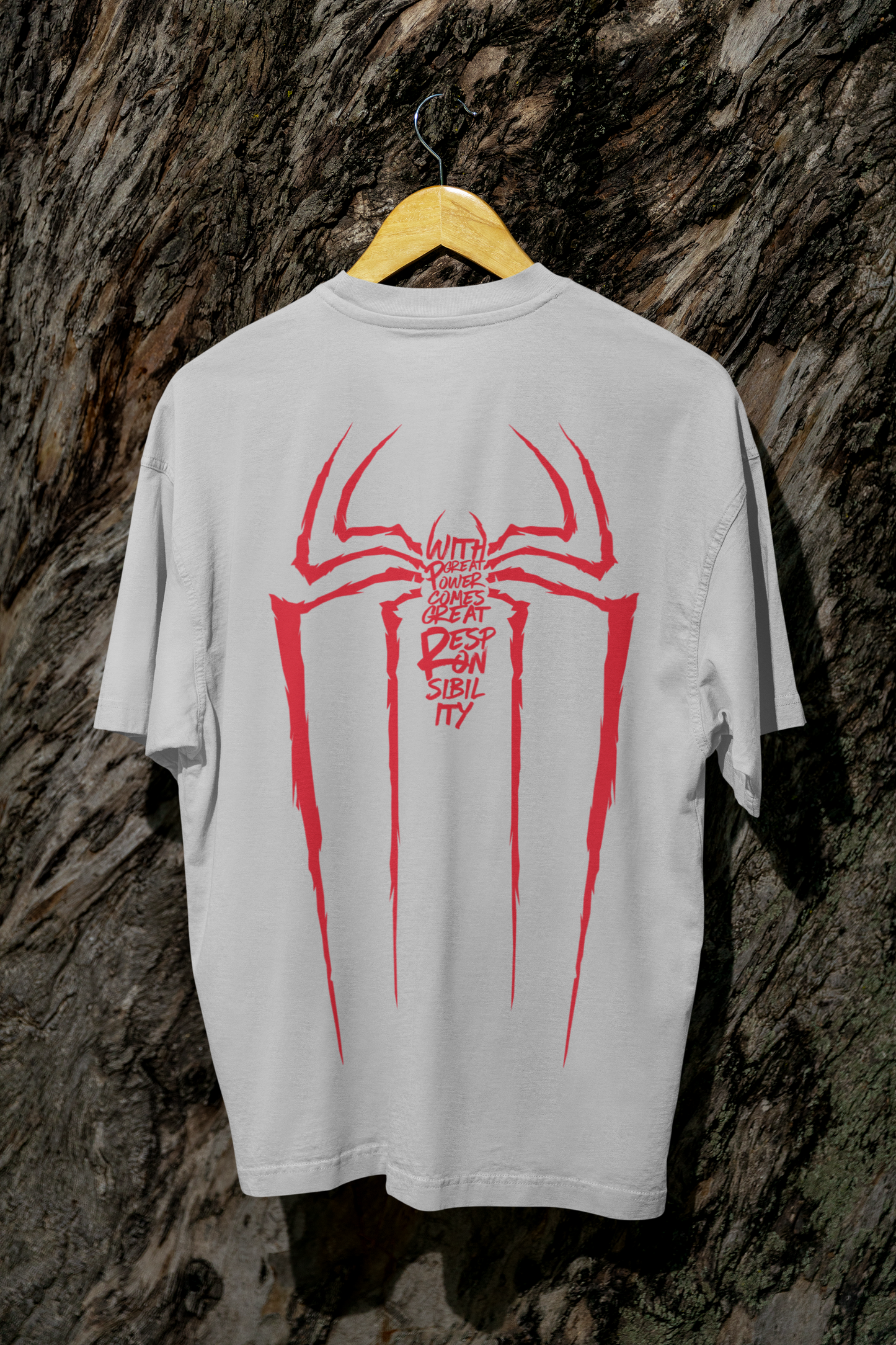Spiderman Emblem Oversized T-shirt