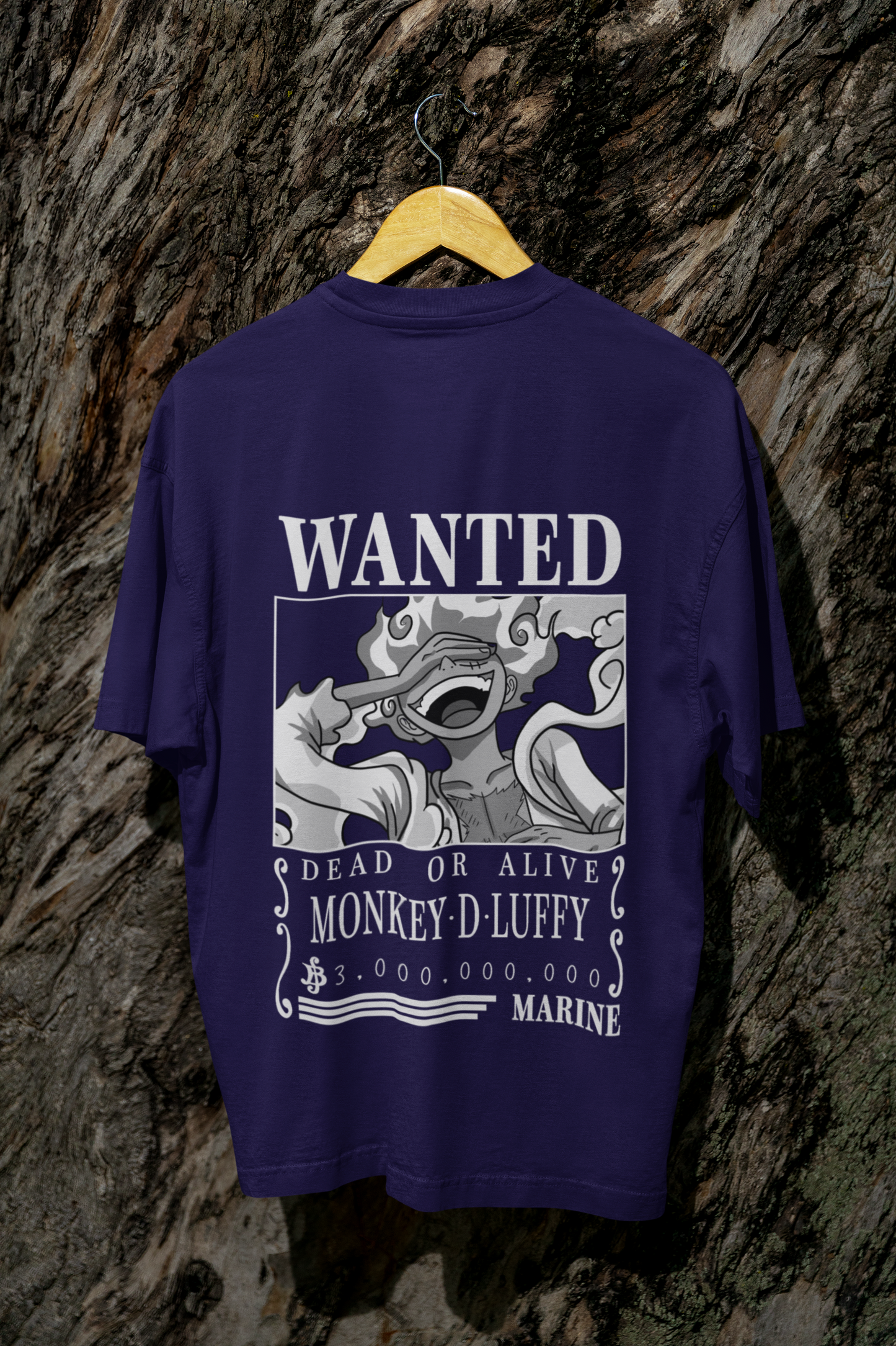 Luffy Wanted Poster Oversized T-Shirt