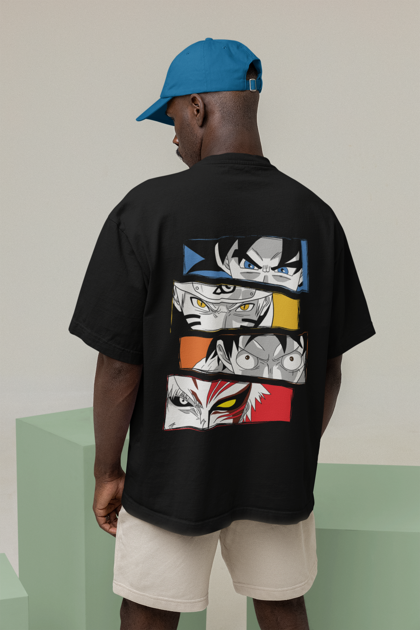 All in one Anime Oversized T-Shirt