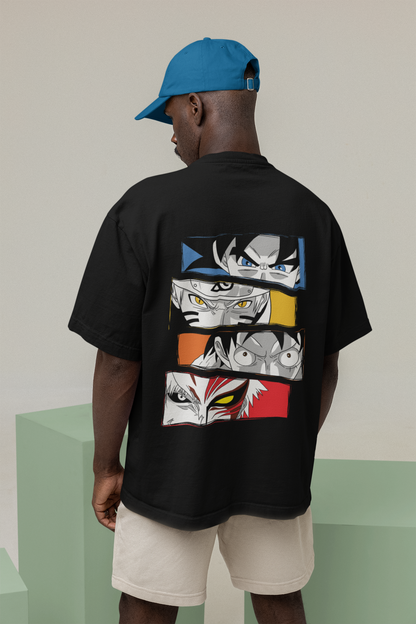 All in one Anime Oversized T-Shirt