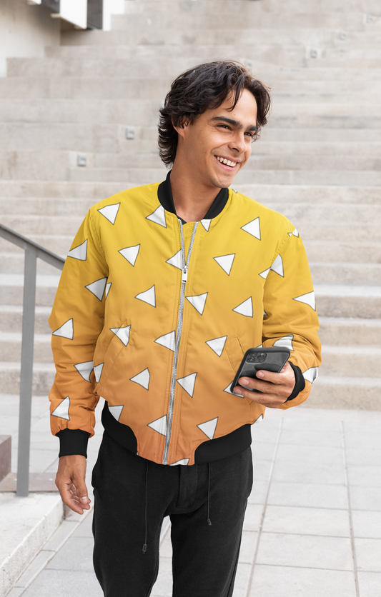 Zenitsu Unisex Bomber Jacket