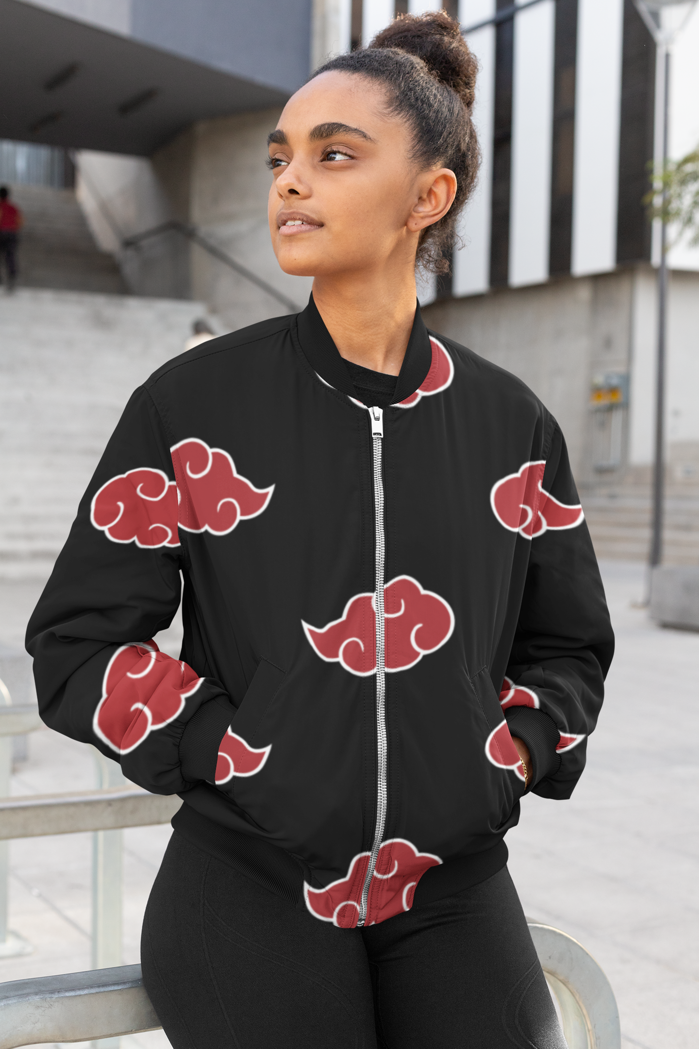 Akatsuki Unisex Bomber Jacket