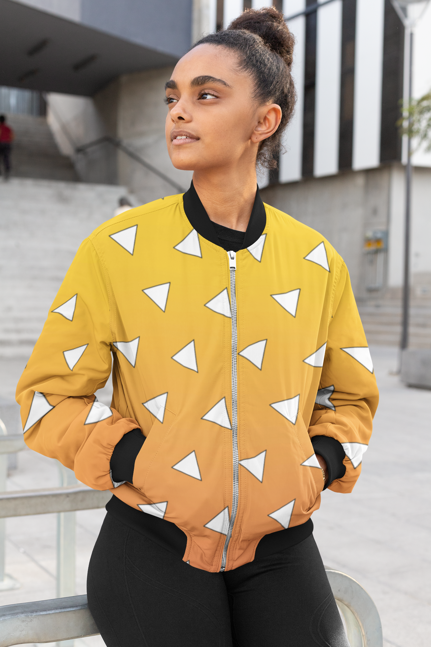 Zenitsu Unisex Bomber Jacket