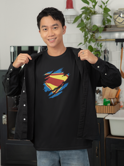 Superman Emblem Oversized T-Shirt