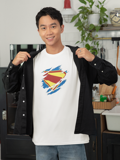 Superman Emblem Oversized T-Shirt