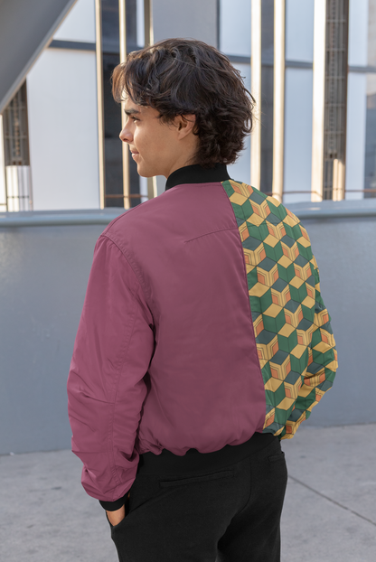 Giyu Demon slayer Unisex Bomber Jacket