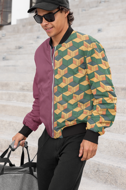 Giyu Demon slayer Unisex Bomber Jacket