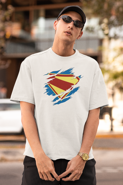 Superman Emblem Oversized T-Shirt