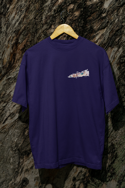 Gojo Satoru purple Hollow Technique Oversized T-Shirt