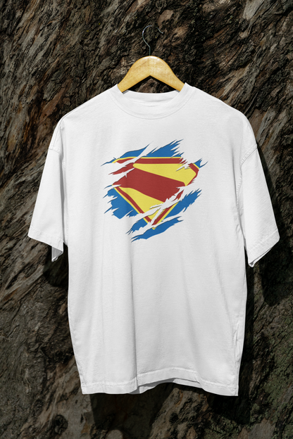 Superman Emblem Oversized T-Shirt