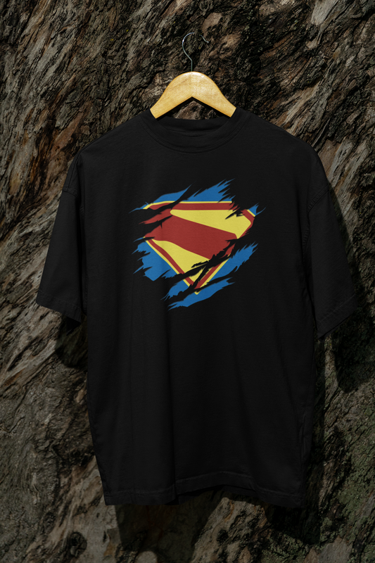 Superman Emblem Oversized T-Shirt